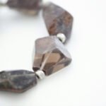SMOKY QUARTZ CHUNKY BRACELET