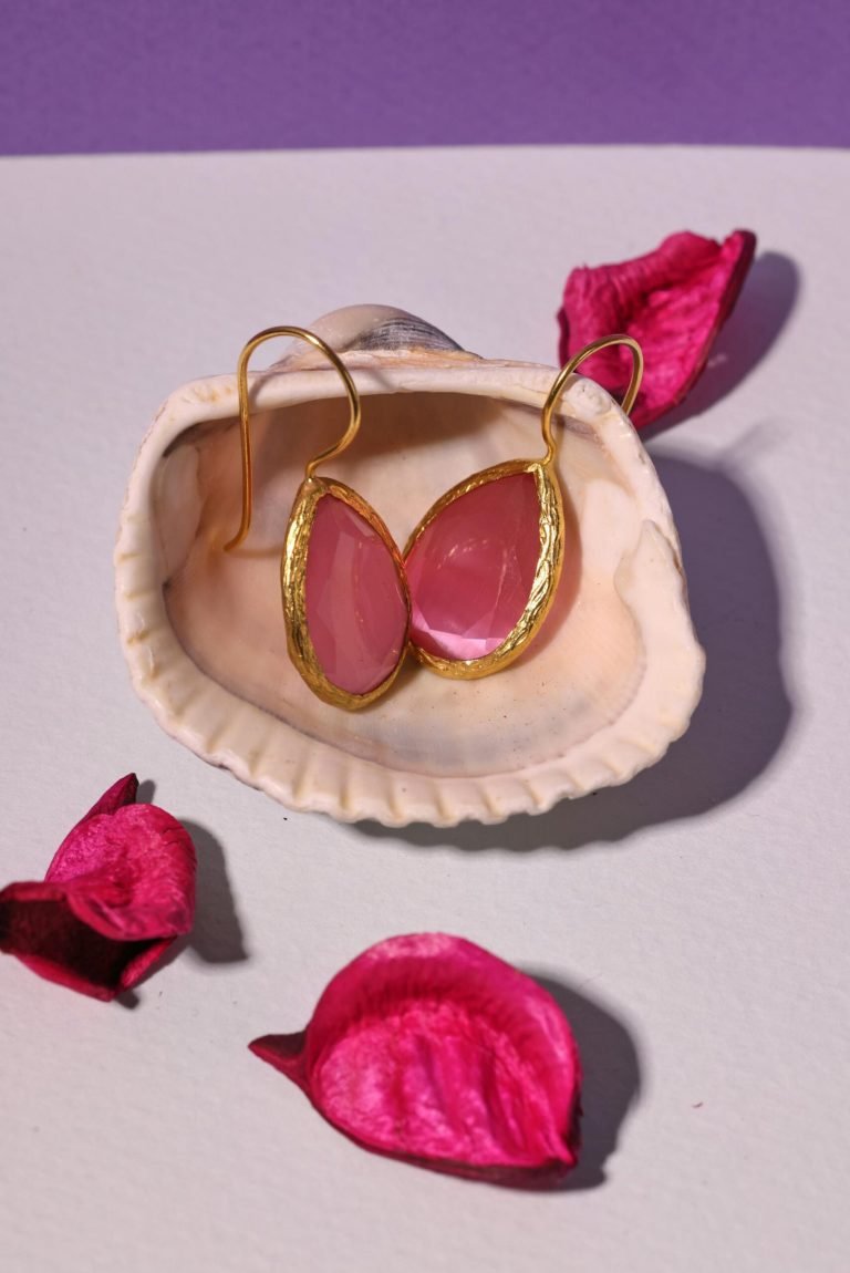 Chalcedony Drop earrings
